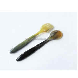 Cuchara de Cuerno de Búfalo Natural, Ecológica, con Mango Largo, Estilo Tradicional, Accesorio de Cocina Elegante, Personalizada con Grabado, Venta al Por Mayor - Product Image 6