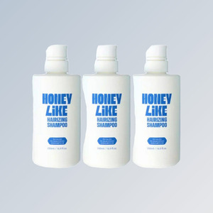 Shampooing parfumé à l'huile de miel Honeylike Hair Rising Shampoo 500ml (3 pièces) shampooing au miel - Product Image 6