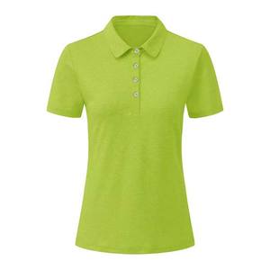 Nouveau design, polo de golf doux pour femmes, vente en gros de polos en polyester imprimés pour femmes avec logo personnalisé - Product Image 1