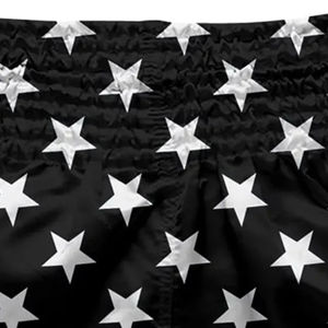 Pantalones Cortos de Muay Thai para Hombre, para Kickboxing, Grappling, BJJ, Boxeo, Artes Marciales, Tela 100% Poliéster - Product Image 6