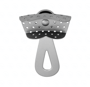 Instruments dentaires perforés d'acier inoxydable de plateau d'impression d'Ehricke de poignée de pivot - Product Image 3