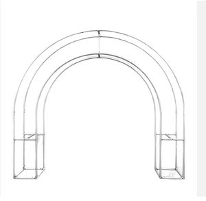 Modern Outdoor Garden <b>Arch</b> Trellis Metal Wedding Arbor Climbing Plant Support <b>Decorative</b> Patio Entrance Frame - Product Image 1