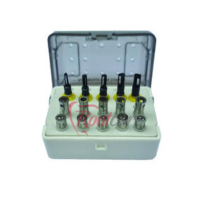 Juego de brocas recolectoras de hueso autógeno para implantes dentales con tope, agarre ergonómico, 2 años de garantía, instrumentos para cirugía de implantes - Product Image 6