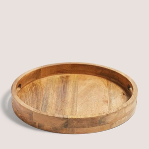 ถาดไม้ทำมือ ถาดเสิร์ฟไม้ สำหรับถาดเสิร์ฟไม้ โดย blossom craft india - Product Image 6