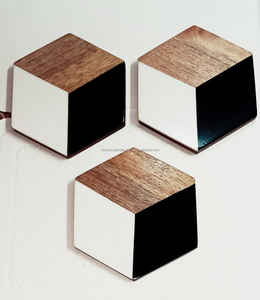 แผ่นรองแก้วไม้เรซินมาตรฐานสูงใช้ซ้ำได้ - Product Image 4