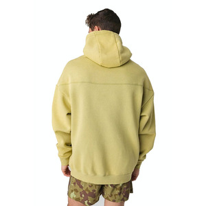 High Performance Custom Logo Winter Knitted Streetwear Drop Shoulder Heavyweight Blank Oversized <b>Hoodies</b> Cotton <b>Fleece</b> - Product Image 5
