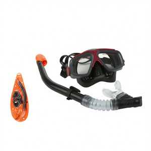 Set maschera e tubo per snorkeling Intex 1,2 m senza lattice per bambini Surf Rider Plus - Product Image 2