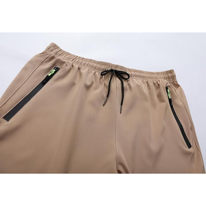 <b>Men</b> Mid Waist Lightweight Jogger Pants Drawstring Cargo Track Quick Dry Anti-Pilling Casual Workout <b>Trousers</b> - Product Image 4