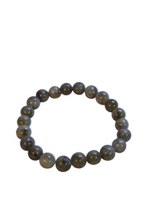 Bracelet unisexe tendance en labradorite naturelle polie, forme libre, étanche, idéal pour toutes les occasions – Achetez chez Amayra Crystals - Product Image 1