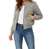 Blousons d'hiver pour femmes de haute qualité, 100% coton, teinture unie, respirants, coupe-vent, écologiques, authentiques, fabriqués à partir de matières premières transformées