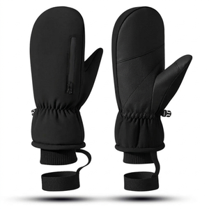 Mitaines et gants de ski imperméables pour femmes, hommes et jeunes, compatibles avec les écrans tactiles, pour les sports d'hiver, utilisation quotidienne, avec transfert de chaleur - Product Image 2