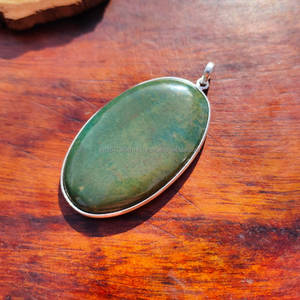 Colgante de Plata de Ley 925, colgante de piedras preciosas de sangre, joyería de piedras preciosas de plata hecha a mano, colgante de piedra de sangre para ella - Product Image 3