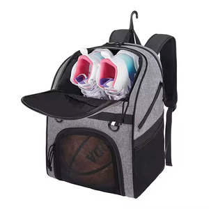 Comfortable Ergonomic Design Padded Basketball <b>Backpack</b> With Side Pockets For High Performance Athletes - Product Image 1