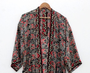 Nueva llegada estilo callejero kimono bata larga Kimono bata Kimono Bata para mujer - Product Image 3