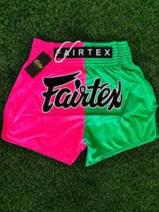Shorts de Muay Thai Fairtex personnalisables, très demandés, qualité supérieure, 100% polyester, extensibles, compression ajustée, durables - Product Image 6