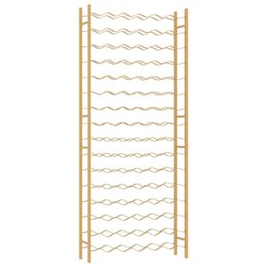 Porte-bouteilles en métal doré pour 96 bouteilles - Product Image 2