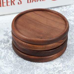 HIGH QUALITY Wooden <b>Coaster</b> For Effective Heat Resistant Insulation And Sophisticated Restaurant Beverage Service Component - Product Image 3