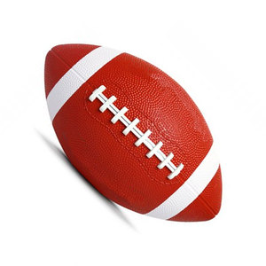 Ballon de football américain professionnel personnalisé en cuir composite PU pour l'entraînement et les matchs - Product Image 4