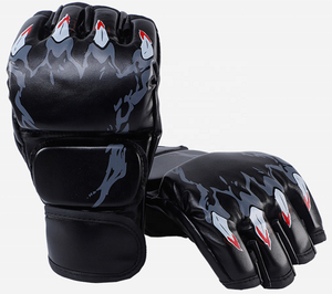 ถุงมือ MMA คุณภาพสูงแบบกำหนดเองได้ น้ำหนักเบา สำหรับฝึกซ้อม หนังแท้ สำหรับชกมวยไทย MMA - Product Image 6