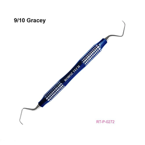 Curette dentaire manuelle ergonomique 5/6 Gracey en acier inoxydable certifiée CE par Roboz Tech Pakistan - Product Image 3