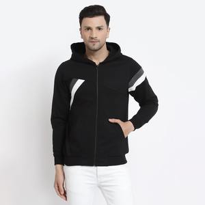Sudadera con capucha para hombre, nuevo diseño, con cremallera, 100% algodón tejido, de secado rápido, moderna y popular. - Product Image 1