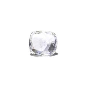 Loose 6.55 Carat Oval Cut White Sapphire Gemstone for Fine Jewelry 10x12mm - Product Image 2