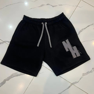 Pantalones Cortos Relicstar con Logotipo Personalizado, 100% Algodón, Transpirables, Ecológicos, de Corte Holgado, Estilo Urbano para Hombre, Verano, Moda Urbana, Desgastados - Product Image 1