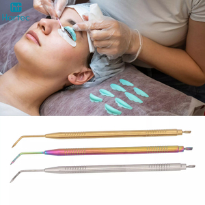 Herramienta Multifuncional de Acero Inoxidable para el Cuidado de la Belleza Personal, Herramienta para Levantar Pestañas con Punta, 3 Piezas, Separador de Pestañas, Herramienta para Teñir Pestañas con Peine - Product Image 6
