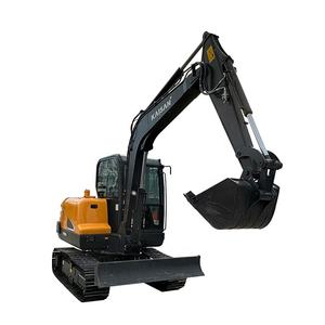 Miniexcavadora de 5,5 toneladas a la venta a granel, motor YANMAR de 36.3kw CE/EPA aplicable a varios proyectos complejos pequeños y medianos - Product Image 4