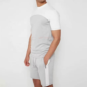 Ensemble d'été pour homme, personnalisé, de haute qualité, en tissu éponge tricoté, tenue de sport décontractée unisexe, pour modes de vie actifs, 100% coton respirant - Product Image 5