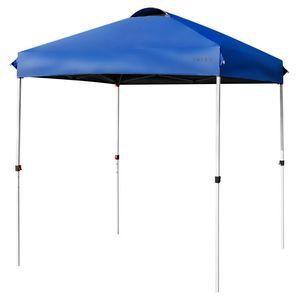 Tente de camping pliable d'extérieur 6,6 x 6,6 pieds avec sac de transport, abri portable facile à utiliser pour les activités de plein air - Product Image 4