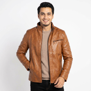 Winter Washable <b>Men</b> <b>Leather</b> <b>jacket</b> for <b>men</b> - Product Image 6