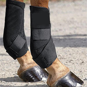 Équipement équestre de haute qualité, protège-jambes et bottes de course, légers, confortables et offrant un bon soutien pour les sports équestres - Product Image 2