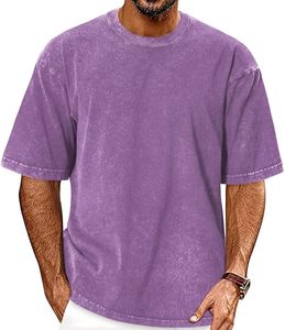 Camiseta Casual para Hombre, 100% Algodón, Cuello en V, con Estampado Serigrafiado, Ribete en Contraste, Antiarrugas, Ecológica, Transpirable, Ligera y de Secado Rápido - Product Image 3