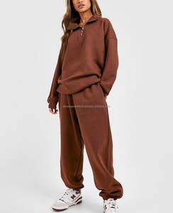 Sudadera Deportiva de Manga Larga para Mujer, de Algodón, Lisa, con Logotipo Personalizado, Bordado 3D en la Parte Delantera, Sudadera con Capucha para Mujer - Product Image 3