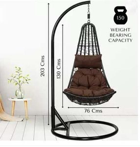 Fabricant direct de chaises suspendues en rotin de qualité supérieure pour jardin et patio, design résistant aux intempéries pour utilisation en mobilier d'extérieur. - Product Image 3