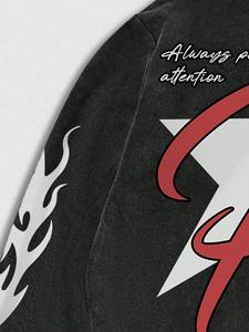 Mens boxy oversized <b>hoodie</b> streetwear casual gym wear heavy weight pullover <b>hoodie</b> winter style - Product Image 4