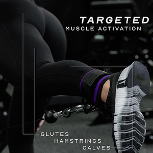 Sangles de cheville pour haltérophilie, fixation de câble de gym, entraînement de presse à jambes, vente en gros Europe, tonification des fessiers - Product Image 2