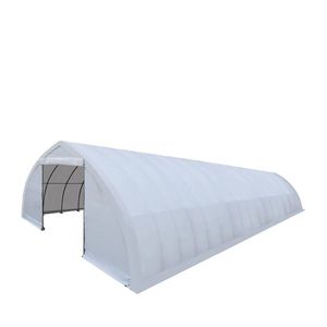 TMG ST3080V Telo di Copertura in PVC Resistente da 30FT X 80FT (17 oz) con Porte Passanti per Capanno Attrezzi, Palestra o Negozio - Product Image 1
