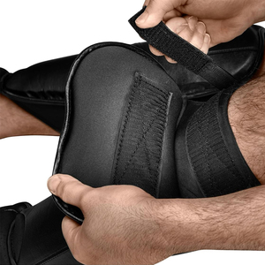 Nouveauté : Protège-tibias en cuir de haute qualité, légers, pour entraînement de boxe, pour adultes - Product Image 2