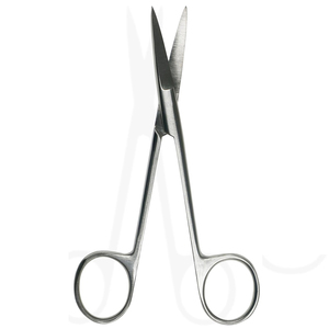 Tijeras Quirúrgicas Dentales de Acero Inoxidable, Juego de Instrumentos con Punta Recta/Curva para Dentistas y Uso en Laboratorio - Product Image 1