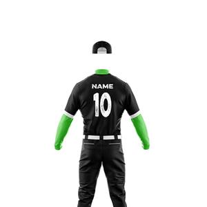 Uniforme de Béisbol Personalizado al por Mayor con Impresión por Sublimación y Bordado de Nombre y Número del Jugador OEM - Product Image 5