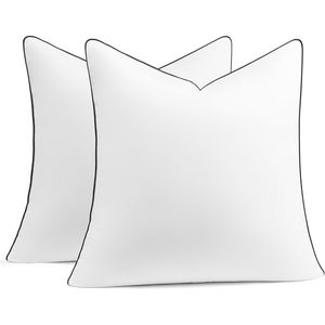 Set di 2 Cuscini Decorativi Puredown 18x18, Morbidi e Soffici, Alternativa ai Cuscini Tradizionali per Casa o Ufficio - Product Image 1