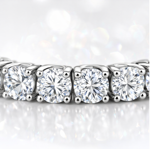 Bracelet tennis rond en zircon, style hip-hop, argent 925 plaqué or, bijou classique pour femme, cadeau - Product Image 3