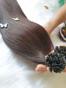 Italiano Nano Keratin Tips Remy Extensiones de cabello vietnamita Cutícula alineada Cabello crudo World Wide Shipping-MOQ 300 Gramos - Product Image 3