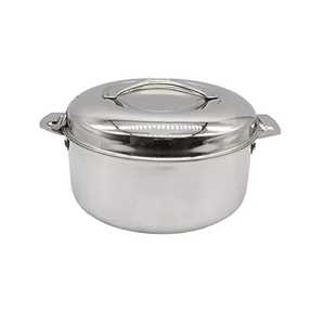 Olla de Acero Inoxidable con Rayas Antiadherentes, Ecológica y Duradera, Olla para Calentar, Cacerola, Calentador de Alimentos Aislado, con Asas Laterales, Vajilla - Product Image 6