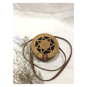 BEST SELLING High Quality Sustainable Rattan Handbag Premium Fashionable Eco Friendly Woven Summer <b>Beach</b> <b>Bag</b> Bulk - Product Image 1