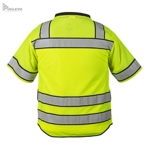 Gilet de sécurité haute visibilité RELEVO INDUSTRIES, norme ANSI classe 2, manches courtes, multi-usages, réfléchissant, vêtements de travail - Product Image 2