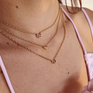 Petit collier multicolore turquoise personnalisé Collier de pierres de naissance en cristal de zircon <span class=keywords><strong>Pretty</strong></span> <span class=keywords><strong>Little</strong></span> Thing bijoux en argent sterling 925 - Product Image 5