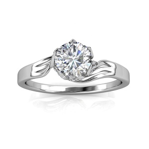 <span class=keywords><strong>Anello</strong></span> con foglia di nozze alla moda dasini impreziosito da cristalli <span class=keywords><strong>Swarovski</strong></span> in argento Sterling gioielli 925 <span class=keywords><strong>anello</strong></span> placcato in oro 18K - Product Image 2